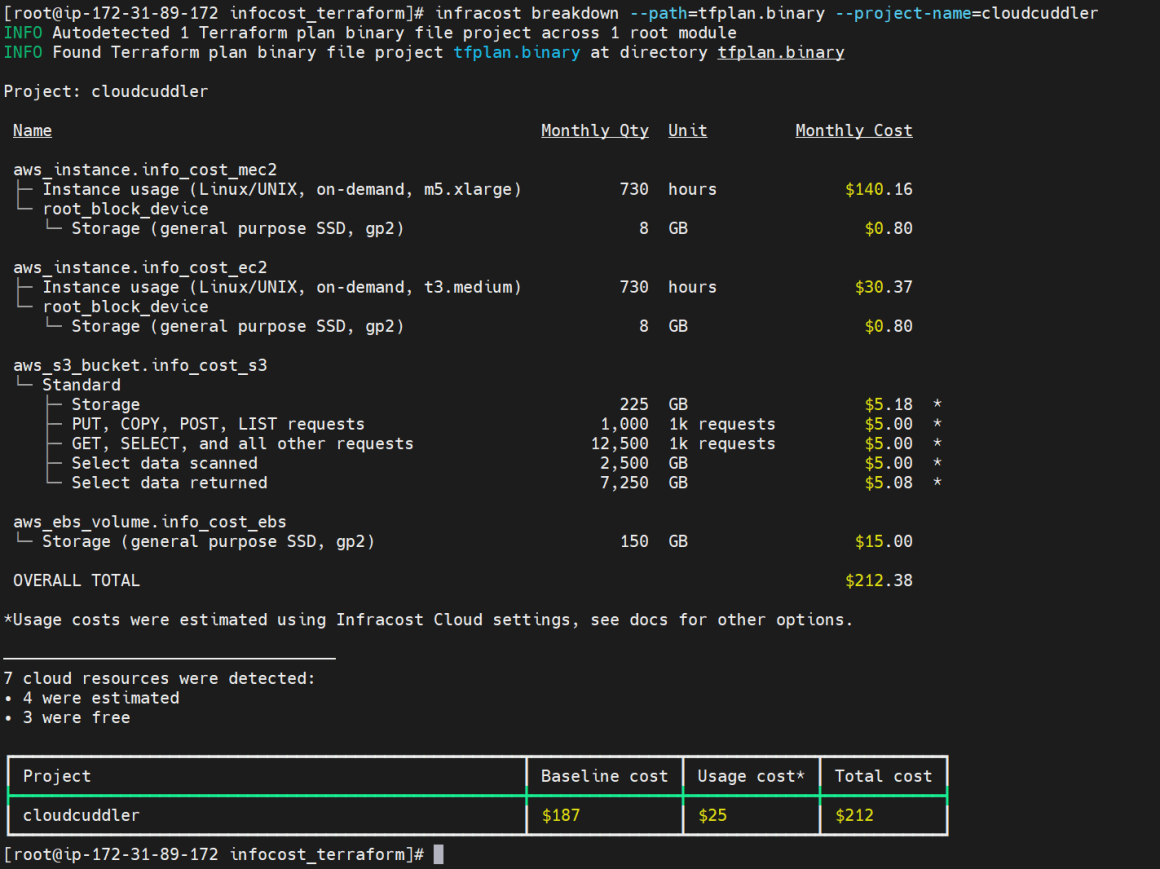 How to Estimate Cloud Costs with Terraform using Infracost - CloudCuddler