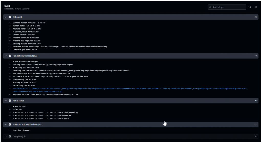 Github Workflow
